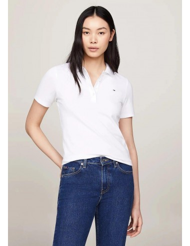 Polo Tommy Hilfiger blanc livraison et retour toujours gratuits