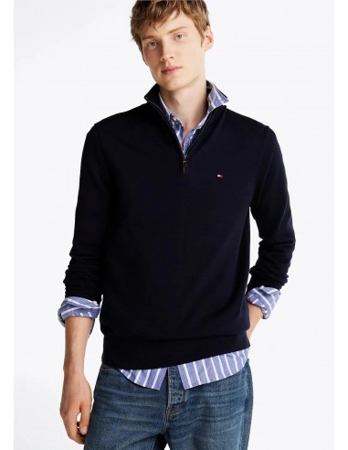 Pull camionneur Tommy Hilfiger marine Profitez des Offres !