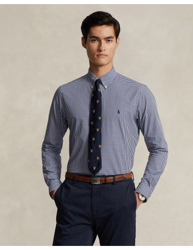 Chemise vichy Ralph Lauren marine le des métaux précieux