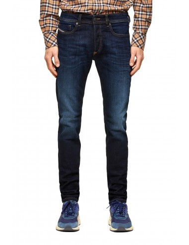 Jean skinny Diesel bleu le des métaux précieux