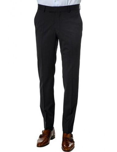 Pantalon de costume Lagerfeld marine en laine 690 de la marque