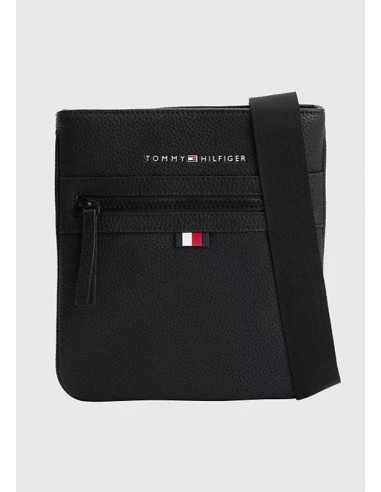 Petite sacoche à bandoulière Tommy Hilfiger noire de la marque