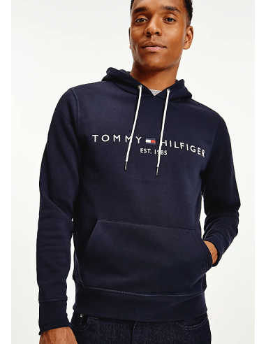 Sweat à capuche Tommy Hilfiger marine du meilleur 