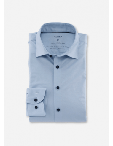 Chemise OLYMP bleue france