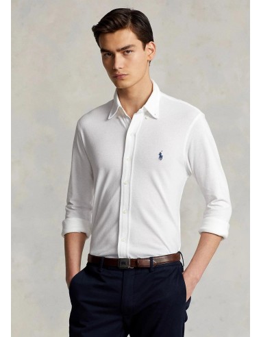 Chemise Ralph Lauren blanche la chaussure