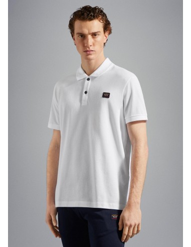 Polo Paul & Shark blanc destockage