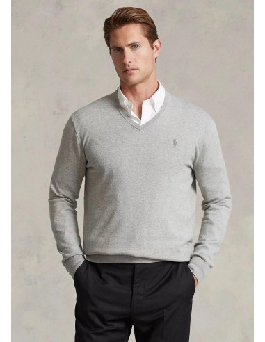 Pull Ralph Lauren gris en ligne