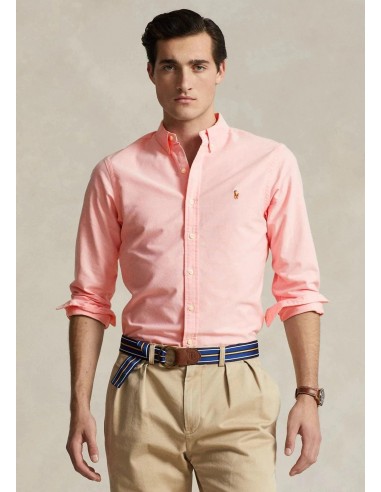 Chemise Ralph Lauren rose de pas cher