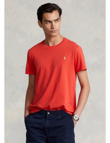 T-Shirt Ralph Lauren ajusté orange en jersey store