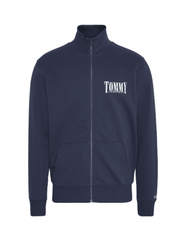 Sweat zippé Tommy Jeans marine en stock