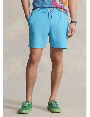 Short de bain Ralph Lauren bleu turquoise shop