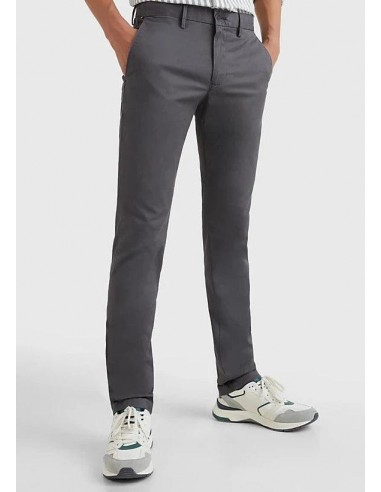 Pantalon chino Tommy Hilfiger gris 2023