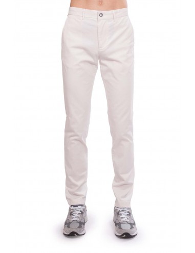 Pantalon chino Tommy Hilfiger blanc en coton bio stretch les ligaments