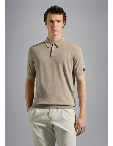 Polo Paul & Shark beige livraison gratuite