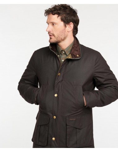 Parka imperméable Barbour marron en coton ciré votre