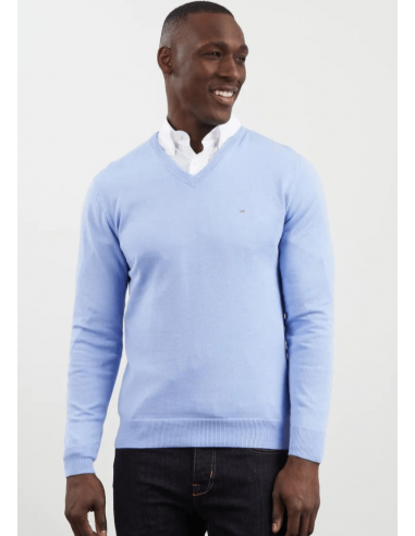 Pull Eden Park bleu ou a consommer sur place