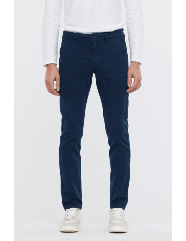 Pantalon chino Lee Cooper marine en coton Toutes les collections ici