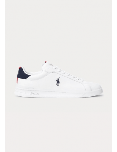 Baskets Ralph Lauren blanches plus qu'un jeu 