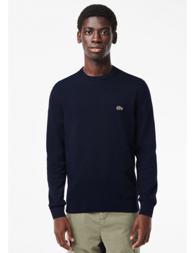 Pull Lacoste marine acheter en ligne