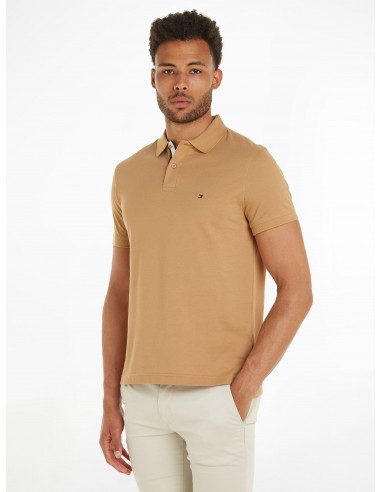 Polo Tommy Hilfiger beige en coton bio Pour