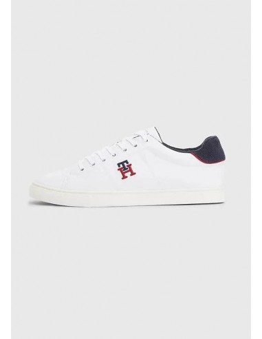 Baskets Tommy Hilfiger blanches à prix réduit toute l'année