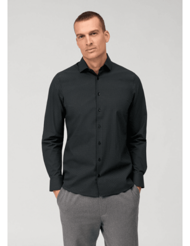 Chemise OLYMP noire ou a consommer sur place