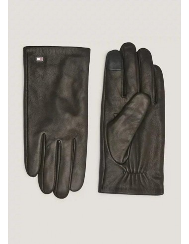 Gants Tommy Hilfiger noirs en cuir offre 