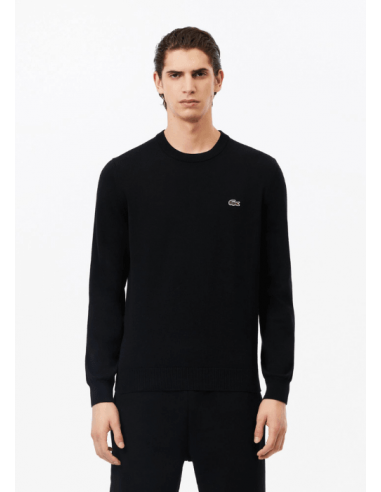 Pull Lacoste noir Profitez des Offres !