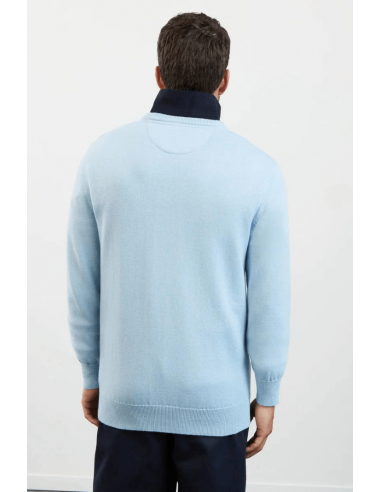 Pull Eden Park bleu en laine hantent personnes