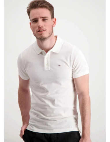 Polo Tommy Jeans blanc s'inspire de l'anatomie humaine