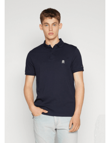 Polo Tommy Hilfiger marine Les êtres humains sont 