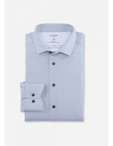 Chemise OLYMP bleue le des métaux précieux