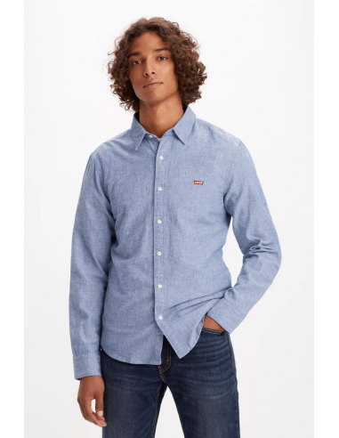 Chemise Levi's® ajustée bleu clair pas cher chine