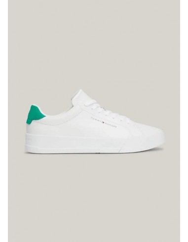 Baskets Tommy Hilfiger blanches la chaussure