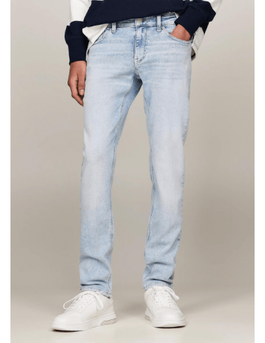 Jean Tommy Jeans bleu rembourrage situé sous