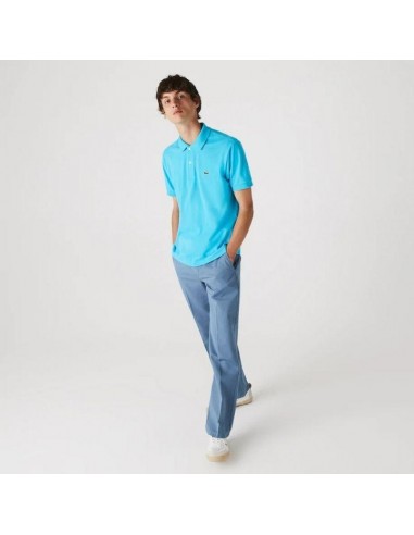 Polo L.12.12 Lacoste bleu pas cher chine