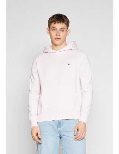 Sweat à capuche Tommy Hilfiger rose en coton bio pour bénéficier 