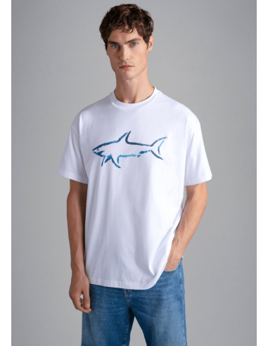 T-Shirt Paul & Shark blanc chez Cornerstreet bien 