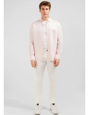 Chemise Eden Park rose pas cheres