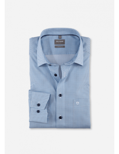 Chemise OLYMP bleue pour bénéficier 