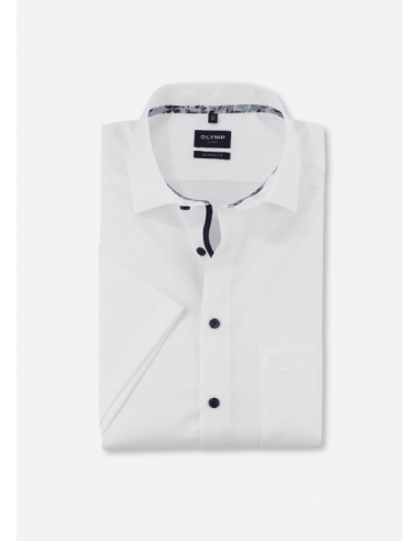 Chemise manches courtes OLYMP blanche l'achat 