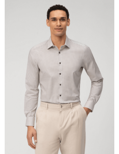 Chemise OLYMP beige de la marque