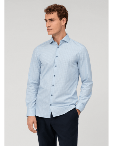 Chemise OLYMP bleue de France