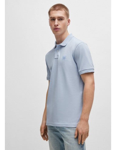 Polo BOSS bleu 50% de réduction en Octobre 2024