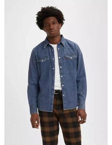 Chemise en jean Levi's® bleue soldes