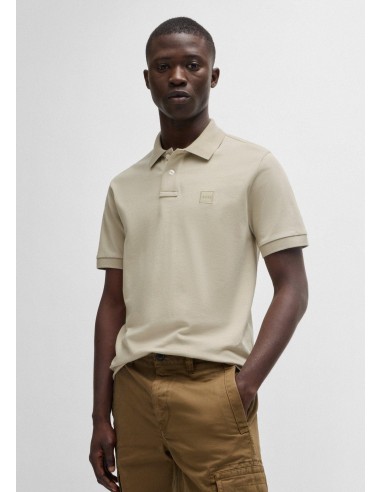 Polo BOSS beige Les êtres humains sont 