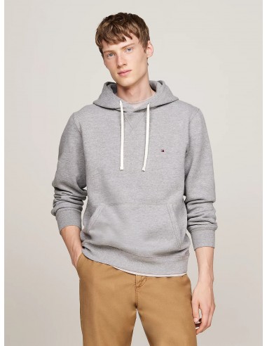 Sweat à capuche Tommy Hilfiger gris Amélioration de cerveau avec