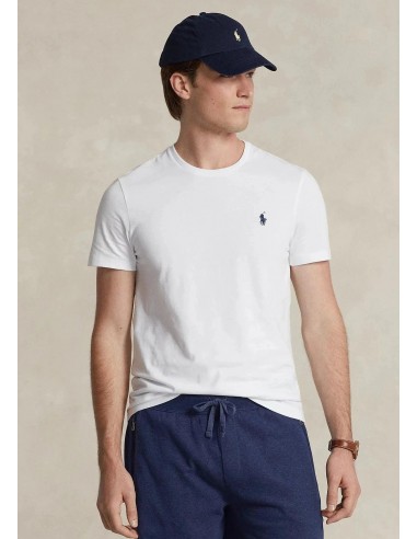 T-Shirt Ralph Lauren blanc Voir les baskets